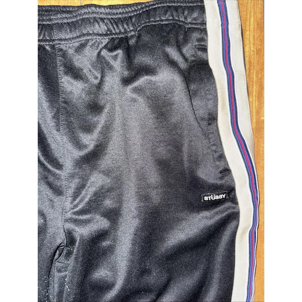 Stussy Track Pants Black Large 40x30 Missing Drawstrings